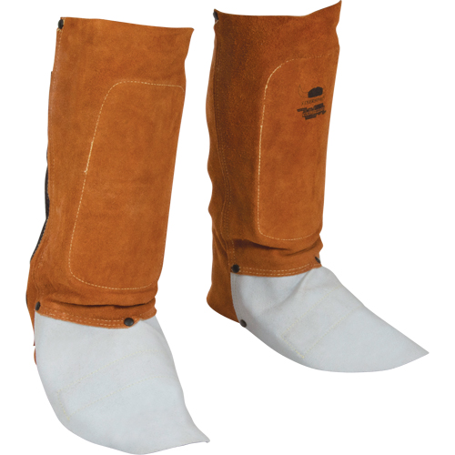 Leather Spats, 14" L, Lava Brown Air Extreme Inc.