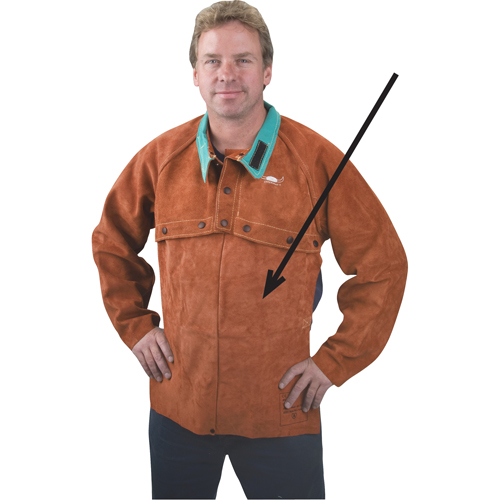 Tablier en cuir, 20" lo, Lava Brown Air Extreme Inc.