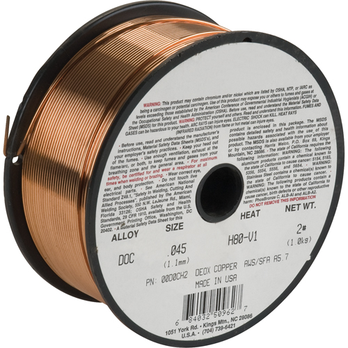 Fil &agrave; souder, Cuivre d&eacute;soxyd&eacute;, 3/32" diam&egrave;tre Air Extreme Inc.