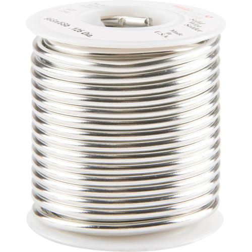 M&eacute;tal d'apport standard, Sans plomb, 95 % d'&eacute;tain, 5 % d'antimoine, &acirc;me Plein, dia. 0,125" Air Extreme Inc.