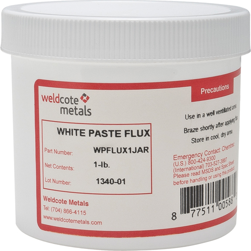 Flux de brasage blanc en p&acirc;te Air Extreme Inc.
