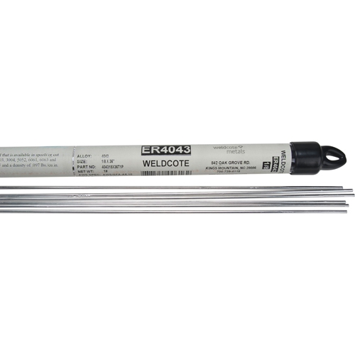 Baguettes pour soudage TIG en longueurs de 36", 1/16", Aluminium Air Extreme Inc.
