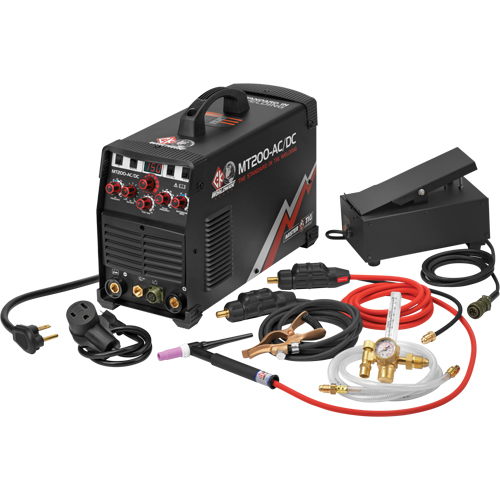 Syst&egrave;me de soudage TIG c.a./c.c. MT200 Air Extreme Inc.