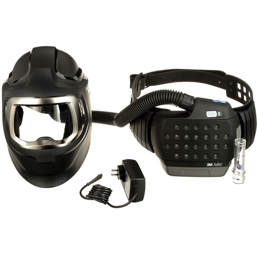 Respirateur d'&eacute;puration d'air propuls&eacute; Adflo, Masque de soudage, Pile Lithium-ion Air Extreme Inc.
