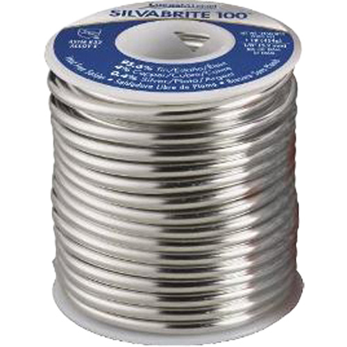 Brasure Silvabrite 100, Sans plomb, 95,5 % d'&eacute;tain, 4 % de cuivre, 0,5 % d'argent, dia. 0,125" Air Extreme Inc.