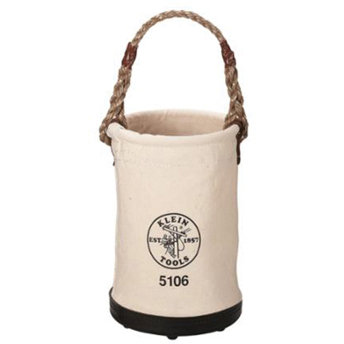 Seau &agrave; paroi droite, 14" h, Toile, Beige Air Extreme Inc.