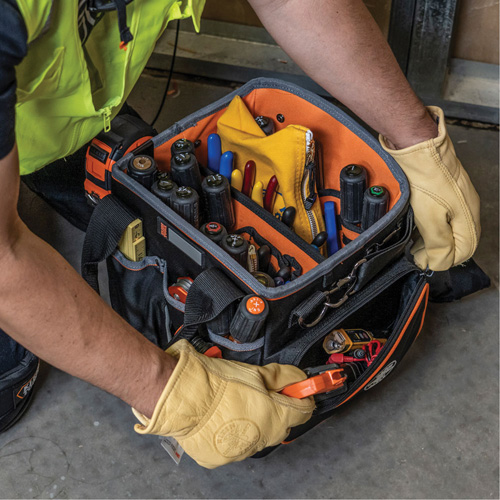 Fourretout Tradesman Pro, Nylon balistique, 40 pochettes, Noir/Orange Air Extreme Inc.