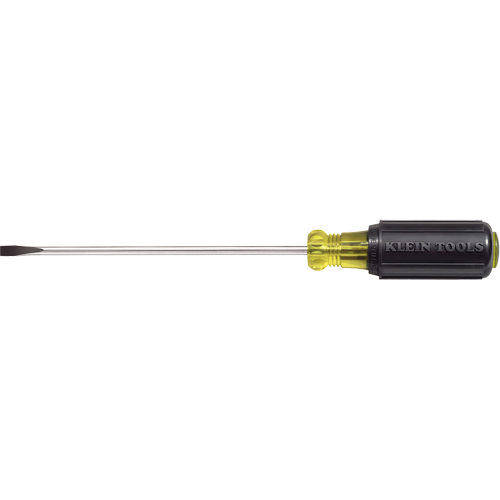 Tournevis d'&eacute;b&eacute;niste pointe plate, Tige de 3/16", Ronde, 9-3/4" lo, Prise en Coussin&eacute;e Air Extreme Inc.