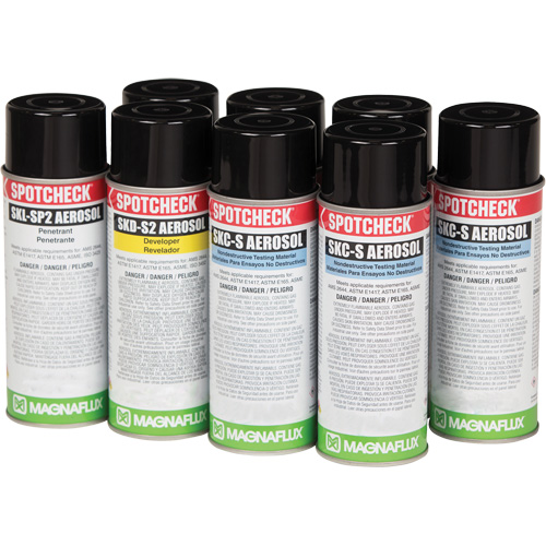 Solvent Removable Visible Penetrant Testing Kits, Kit Air Extreme Inc.