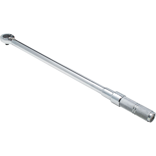 Ratcheting Head Micrometer Torque Wrench, Click, 1/2" Square Drive, 50 - 250 lbf. Ft Air Extreme Inc.