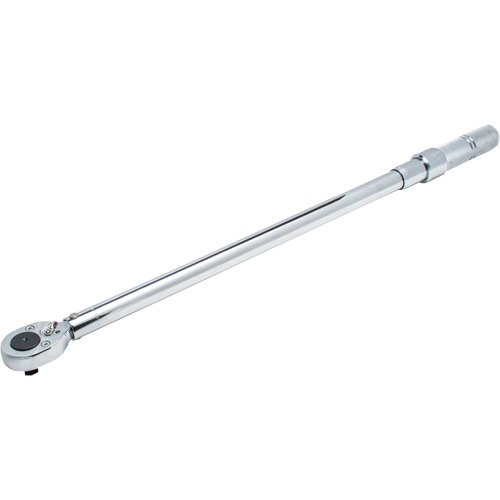 Ratcheting Head Micrometer Torque Wrench, Click, 1/2" Square Drive, 50 - 250 lbf. Ft Air Extreme Inc.