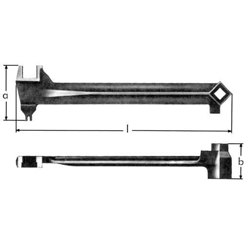 Bung Wrenches, 2-1/2", 15-1/15" Length Air Extreme Inc.