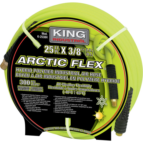 25' Hybrid Polymer Industrial Air Hose Air Extreme Inc.