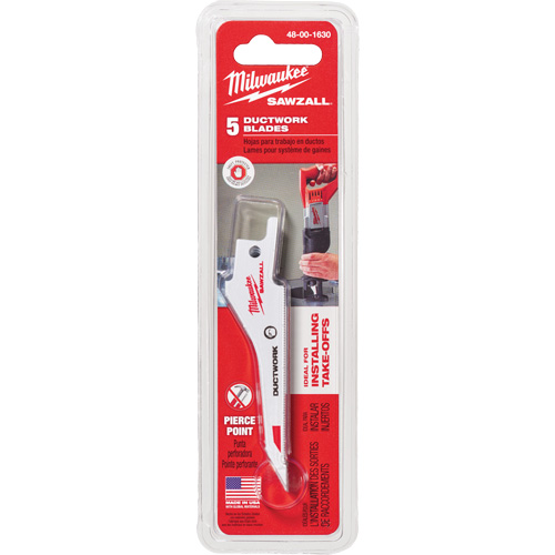 Lames pour gaines et conduits d'air Sawzall Air Extreme Inc.