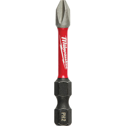 Shockwave Impact Power Bit, Phillips, #2 Tip, 1/4" Drive Size, 2" Length Air Extreme Inc.
