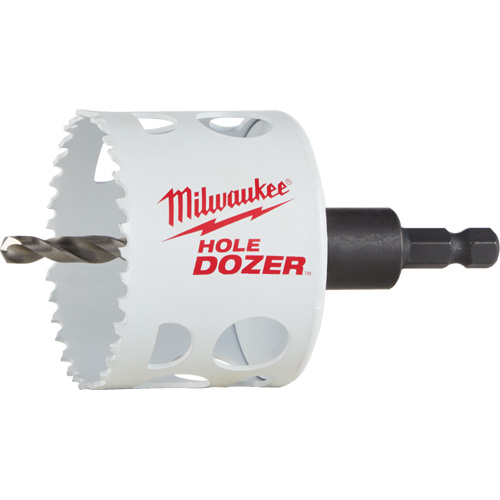 Hole Dozer Hole Saw with Arbor, 2-1/2", 1-5/8" Depth of Cut, Bi-Metal Air Extreme Inc.