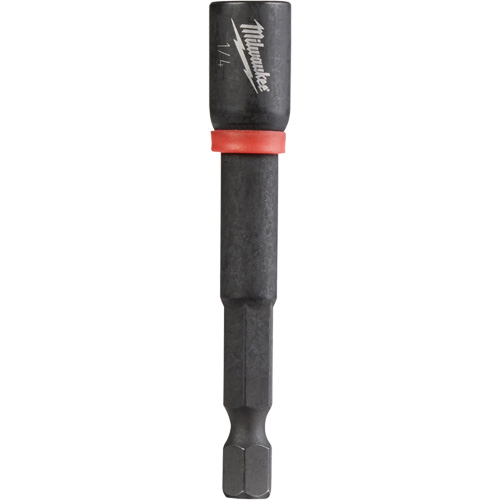 Shockwave Impact Duty Nut Driver, 1/4" Tip, 1/4" Drive, 2-9/16" L, Magnetic Air Extreme Inc.