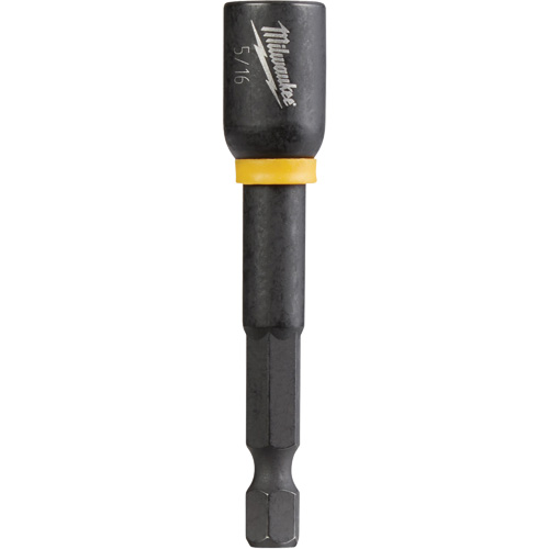 Shockwave Impact Duty Nut Driver, 1/4" Tip, 5/16" Drive, 2-9/16" L, Magnetic Air Extreme Inc.