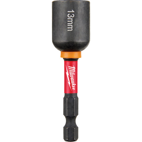 Shockwave Impact Duty Nut Driver, 1/4" Tip, 13 mm Drive, 2-9/16" L, Magnetic Air Extreme Inc.