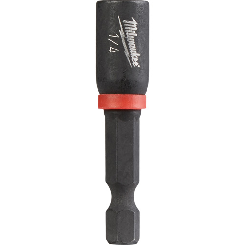 Shockwave Impact Duty Nutsetter, 1/4" Tip, 1/4" Drive, 1-7/8" L, Magnetic Air Extreme Inc.
