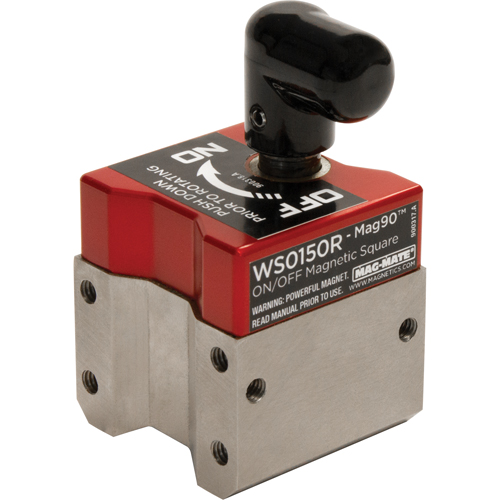 &eacute;querres magn&eacute;tiques Mag90 avec interrupteur, 1-1/2" lo x 1-1/2" la x 2-3/4" h, 150 lb Air Extreme Inc.