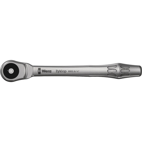 Zyklop Metal Ratchet 1/4 Push Through , 1/4" Drive, Plain Handle Air Extreme Inc.