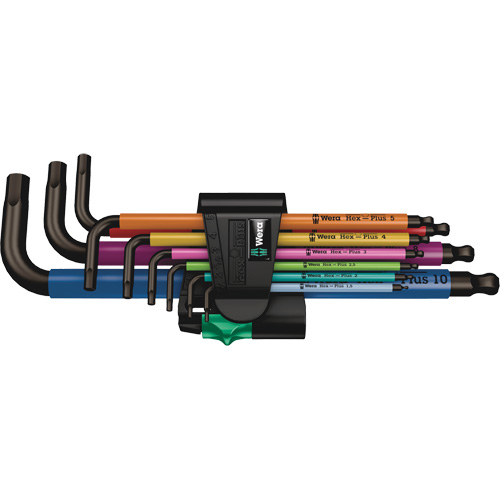 Hex Plus Key Set, 9 Pcs., Metric Air Extreme Inc.