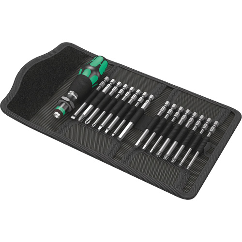 Kraftform Kompakt 60 Screwdriver & Bit Set 17-PC, 6-3/32" L, Plastic Handle Air Extreme Inc.