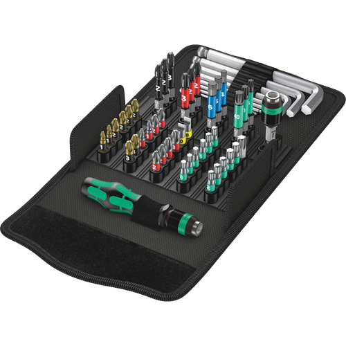 Jeu de tournevis Multi 100 Kraftform Kompakt 52 mcx, 6-1/32" lo, Prise Plastique Air Extreme Inc.