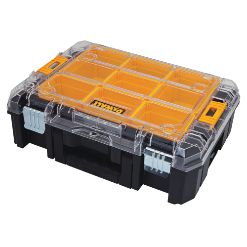 Organisateur avec couvercle transparent TSTAK V, 17-1/4" x 13" x 6", Noir Air Extreme Inc.