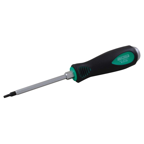 Tournevis &agrave; t&ecirc;te carr&eacute;e, Tige de 2, Hexagonale, 20-9/32" lo, Prise en Plastique Air Extreme Inc.