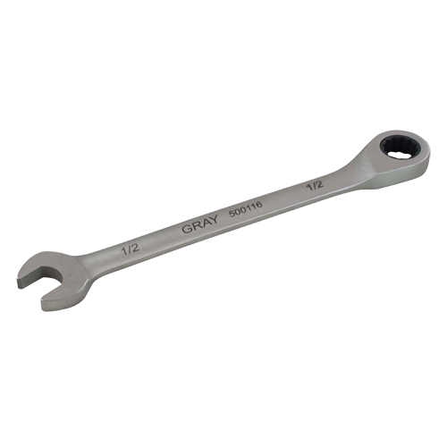 Combination Fixed Head Ratcheting Wrench, 12 Point, 5/16", Stainless Steel Finish Air Extreme Inc.