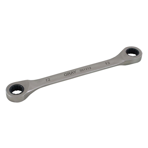 Cl&eacute; &agrave; cliquet polygonale double pour engrenage, 12 pans, 12 mm x 13 mm, Fini Ordinaire Air Extreme Inc.