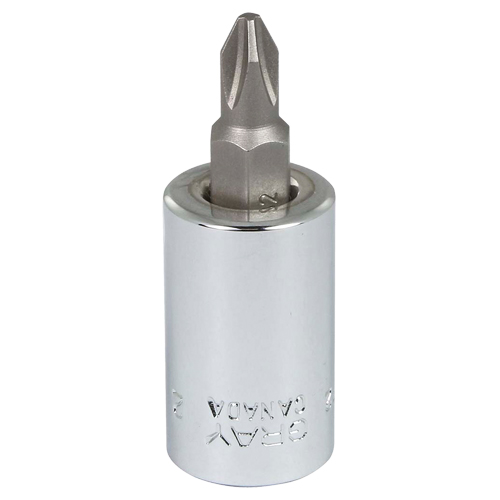 Head Socket, Phillips, #2 x 1.93" L, 3/8" Square Drive Drive Air Extreme Inc.