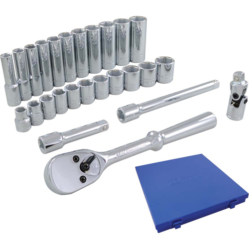 Jeu de douilles et accessoires, 26 Mcx, Prise de 3/8", Profond Air Extreme Inc.