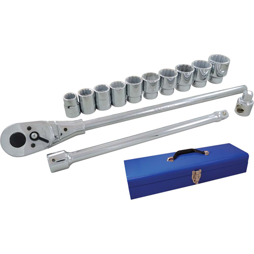 Socket & Attachment Set, 15 Pcs, 3/4" Drive Size Air Extreme Inc.