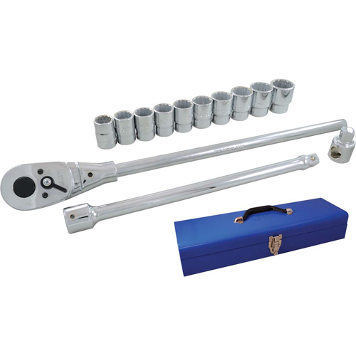 Socket & Attachment Set, 15 Pcs, 3/4" Drive Size Air Extreme Inc.