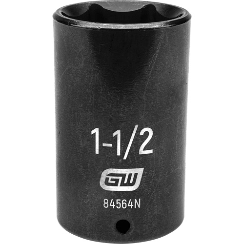 Socket, Impact, 1-1/2", 1/2" Drive, 6 Points, Deep Air Extreme Inc.