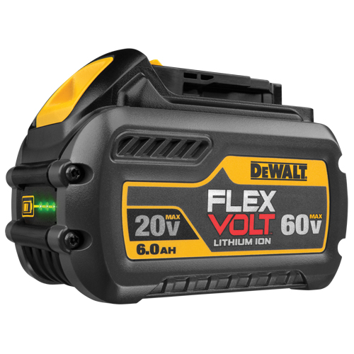 FlexVolt Battery, Lithium-Ion, 60 V, 6 A Air Extreme Inc.