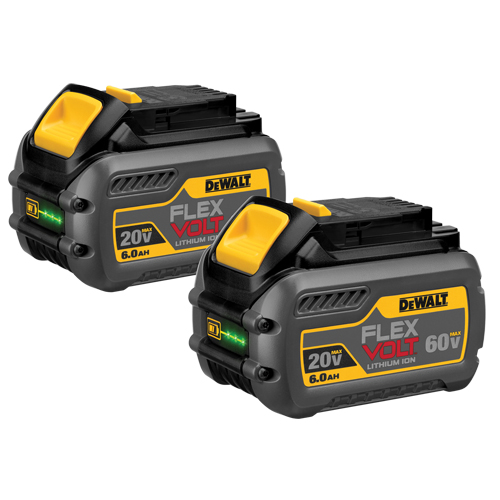 Blocs-piles FlexVolt, Lithium-ion, 60 V, 6 A Air Extreme Inc.