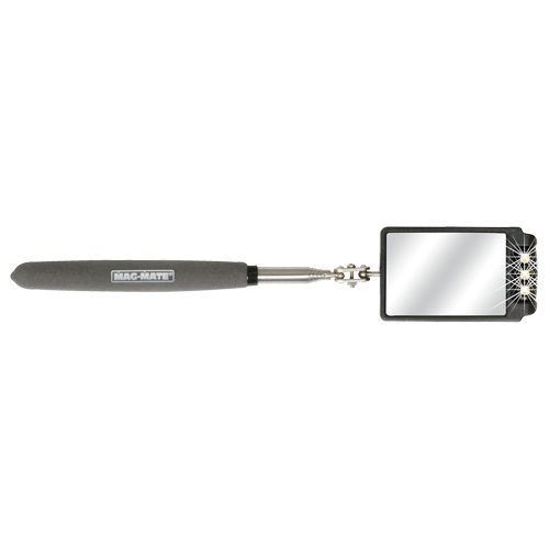 Inspection Mirror, Rectangular, 2-3/4" L x 1-7/8" W, Telescopic Air Extreme Inc.