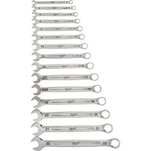 Wrench Set, Combination, 15 Pieces, Metric Air Extreme Inc.