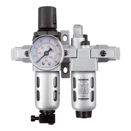 Modular Filter/Regulator & Lubricator (Gauge Included), 1/4" NPT Air Extreme Inc.