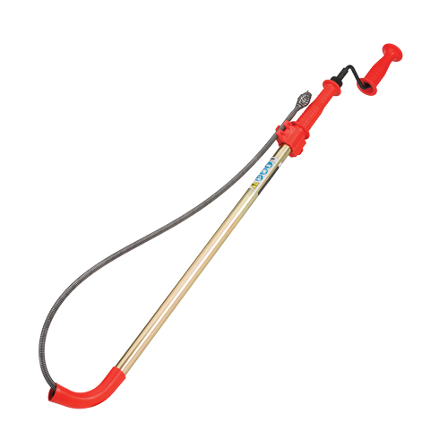 Toilet Auger, Manual, Bulb, 6' Cable Length, 1/2" Cable Diameter Air Extreme Inc.