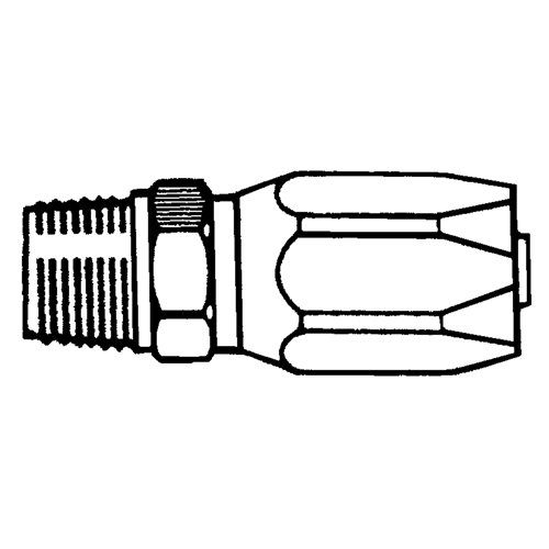 Fittings - Reusable Hose Fittings, 1/2" Dia., Brass Air Extreme Inc.