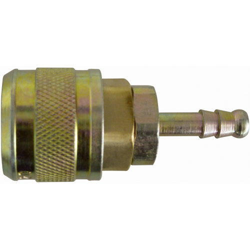 Automax 1/4" Hose Barb Quick Coupler, Brass Air Extreme Inc.