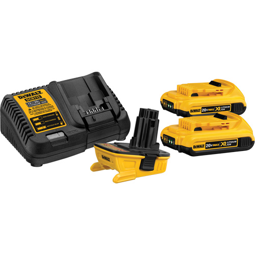 Trousse d'adaptateur pour blocs-piles, Lithium-ion, 20 V, 2,0 Ah Air Extreme Inc.