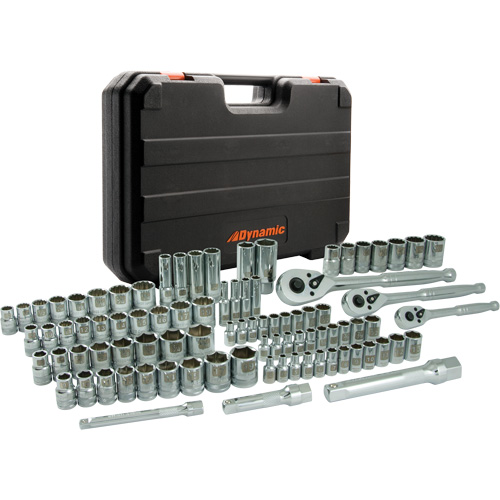 Socket Set with Accessories, 89 Pcs, Deep Air Extreme Inc.
