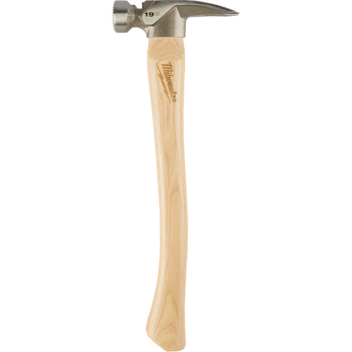 Milled Face Framing Hammer, 19 oz., Wood Handle, 16" L Air Extreme Inc.