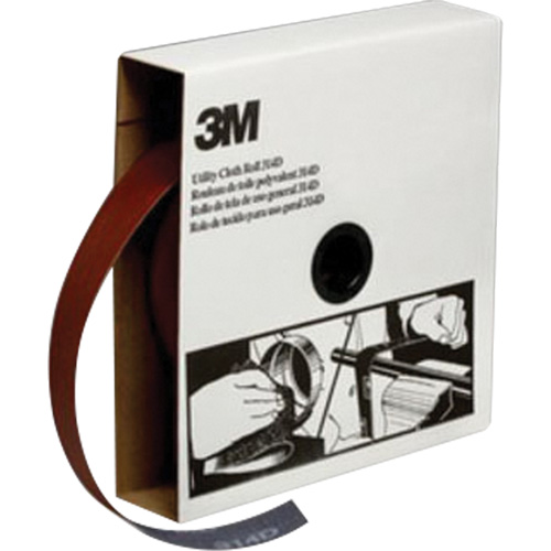 Rouleau de toile abrasive utilitaire, Oxyde d'aluminium, 1-1/2" la x 150' lo, Grain P400 Air Extreme Inc.